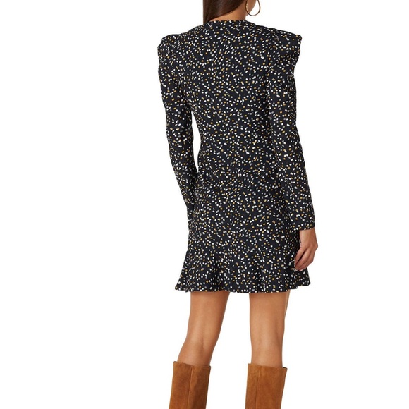 Jonathan Simkhai Marina Printed Crepe Dress - Picture 4 of 9